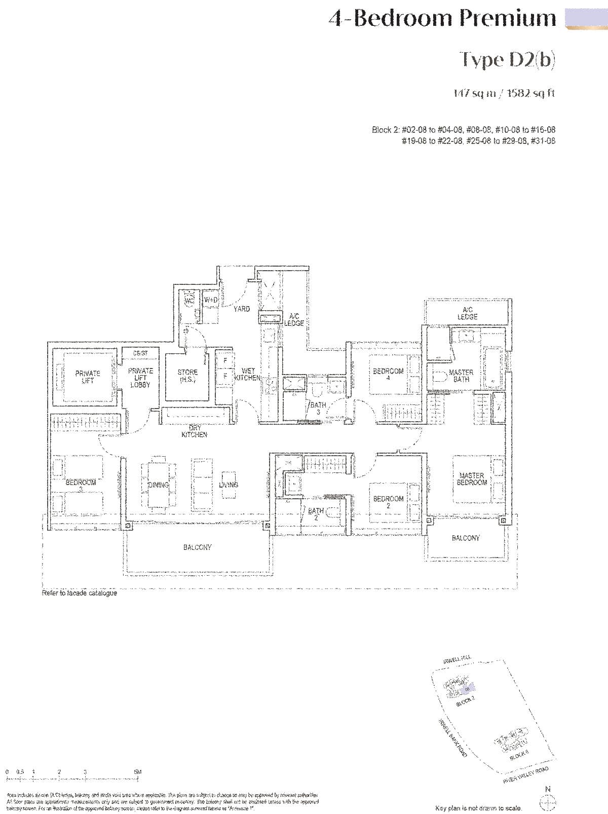 Irwell Hill Residences Floor Plan 4 Bedroom Premium